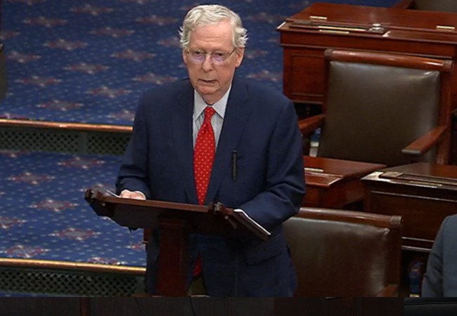 McConnell Announces He Will Not Seek Re-Election in 2026